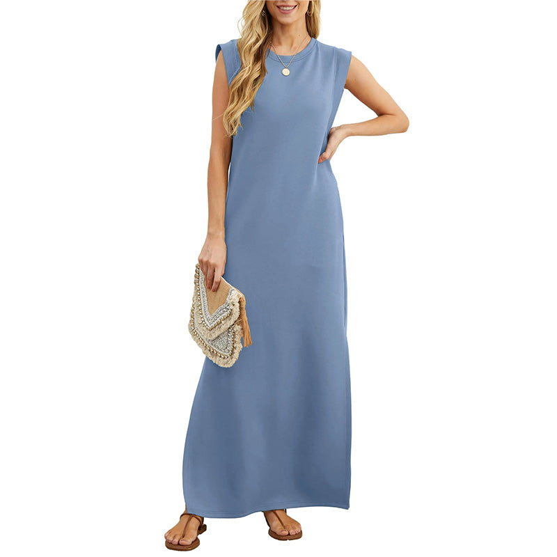 🎉Spring Hot Sale 50% OFF🌿Women Loose Split Wrinkle-Free Long Dress