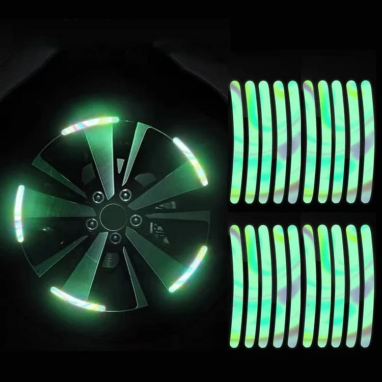 🚗Reflective Car Wheel Rim Stickers