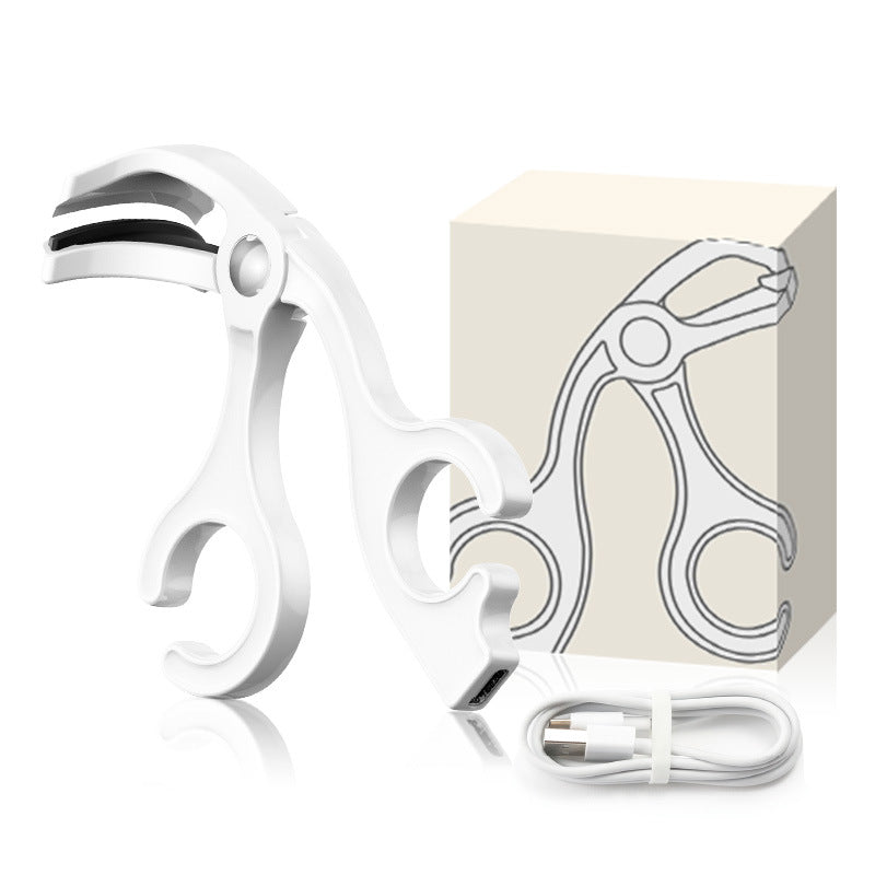👁️ Heated Wide-Angle Frameless Electric Eyelash Curler
