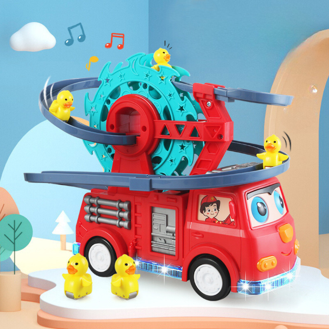 Fire Brigade Duck Slide Toy