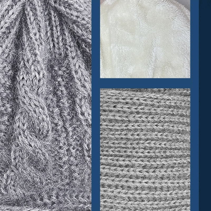 🎄Hot Sale-50% OFF🎁Winter Versatile Knitted Hooded Scarf For Women