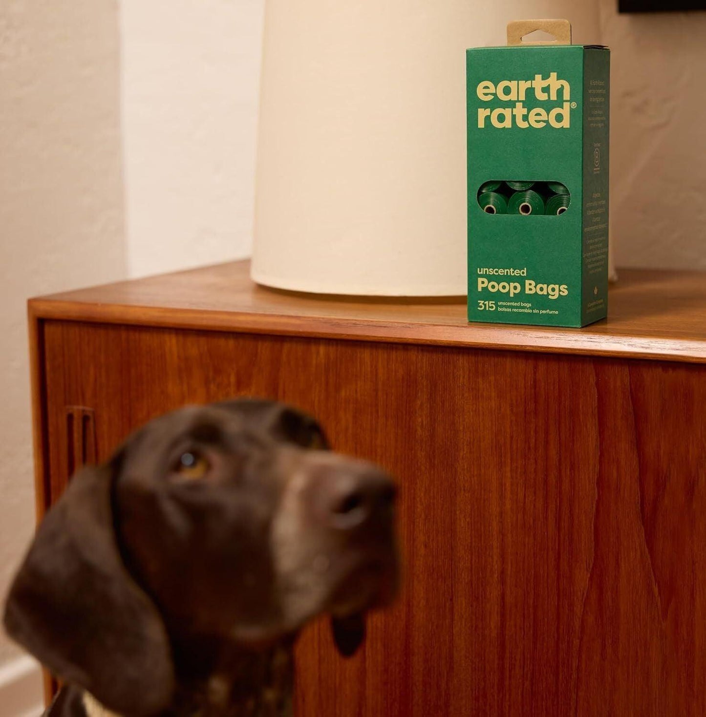 Dog Poo Bag Earth Rated-   Poo Bag with Lavender Scented & Unscented Refill Rolls 315Pk