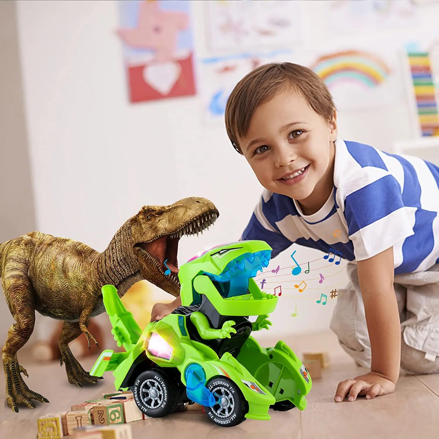 Dino Robo Transformer