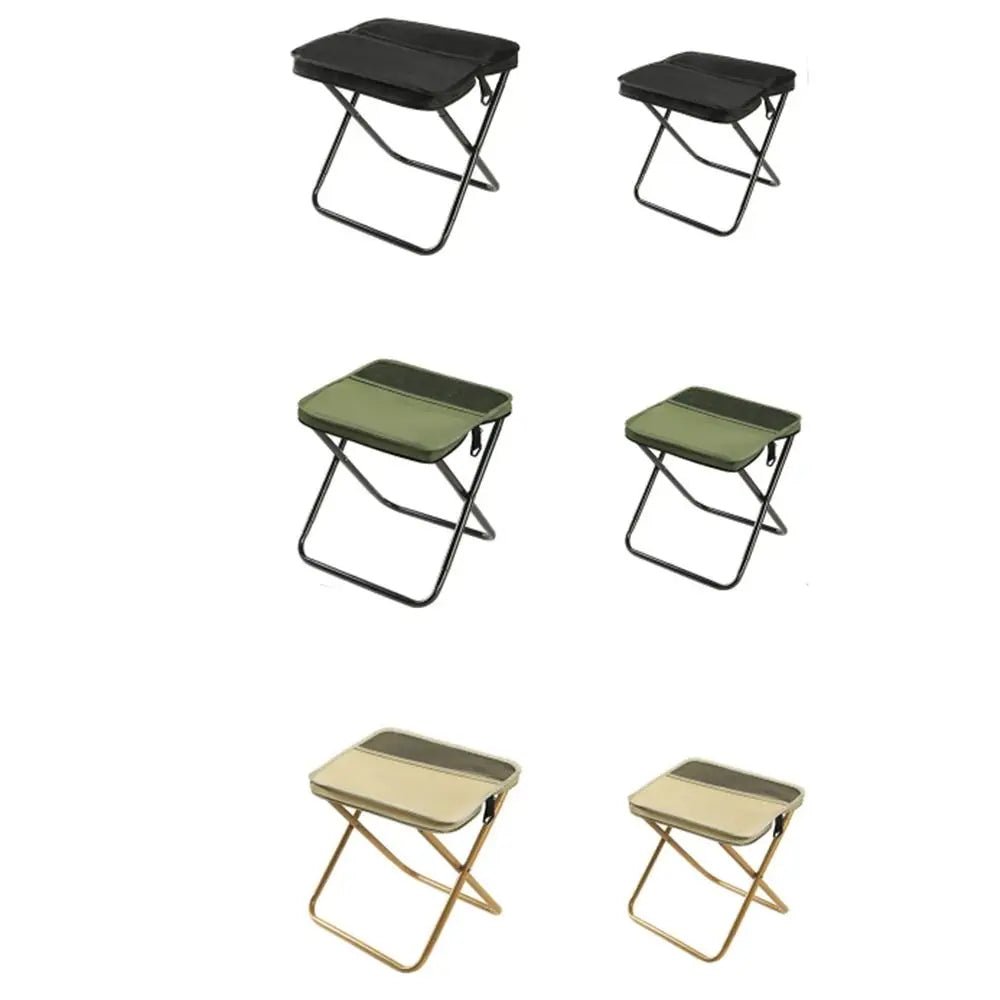 2-in-1 Foldable Stool Shoulder Bag – Lightweight & Durable for Outdoor & Travel