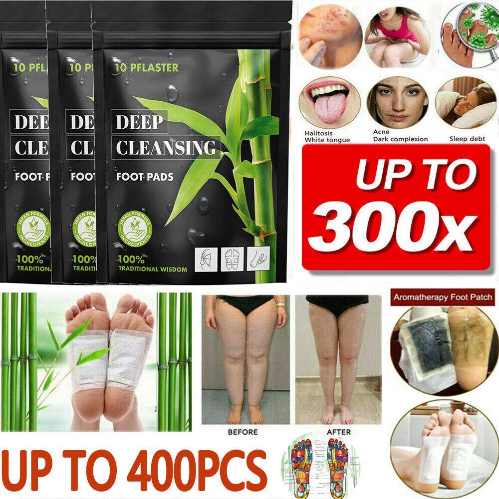 Toxin Pads for Feet - 200PCS Detox Patches Ginger Detox Foot Pads Toxin Removal Anti-Swelling Clean