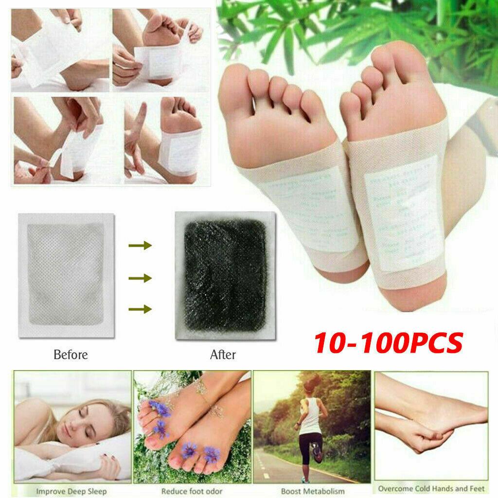 Toxin Pads for Feet - 200PCS Detox Patches Ginger Detox Foot Pads Toxin Removal Anti-Swelling Clean