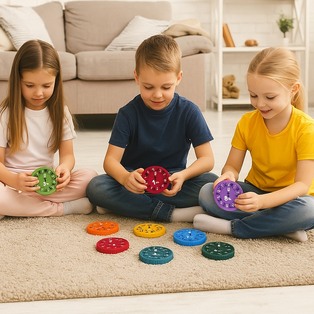 Mathematics educational game Fidget Spinner