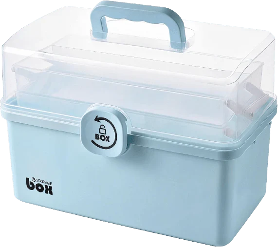 Household Multi-Tier Large Capacity Medicine Box