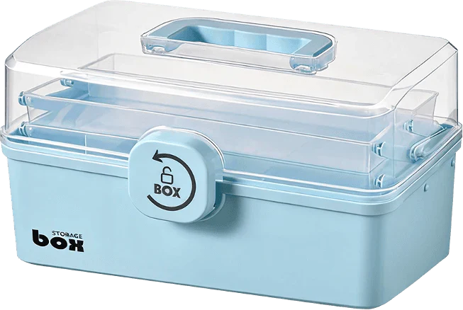 Household Multi-Tier Large Capacity Medicine Box