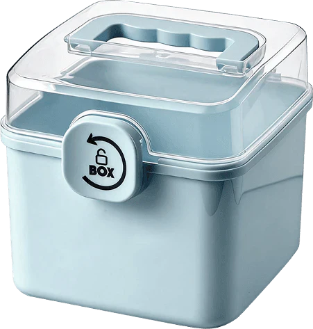 Household Multi-Tier Large Capacity Medicine Box