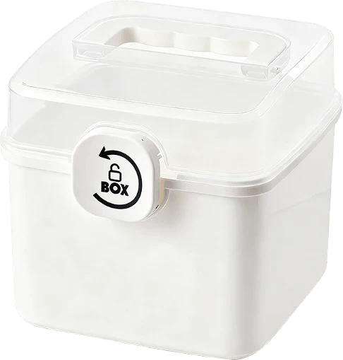 Household Multi-Tier Large Capacity Medicine Box