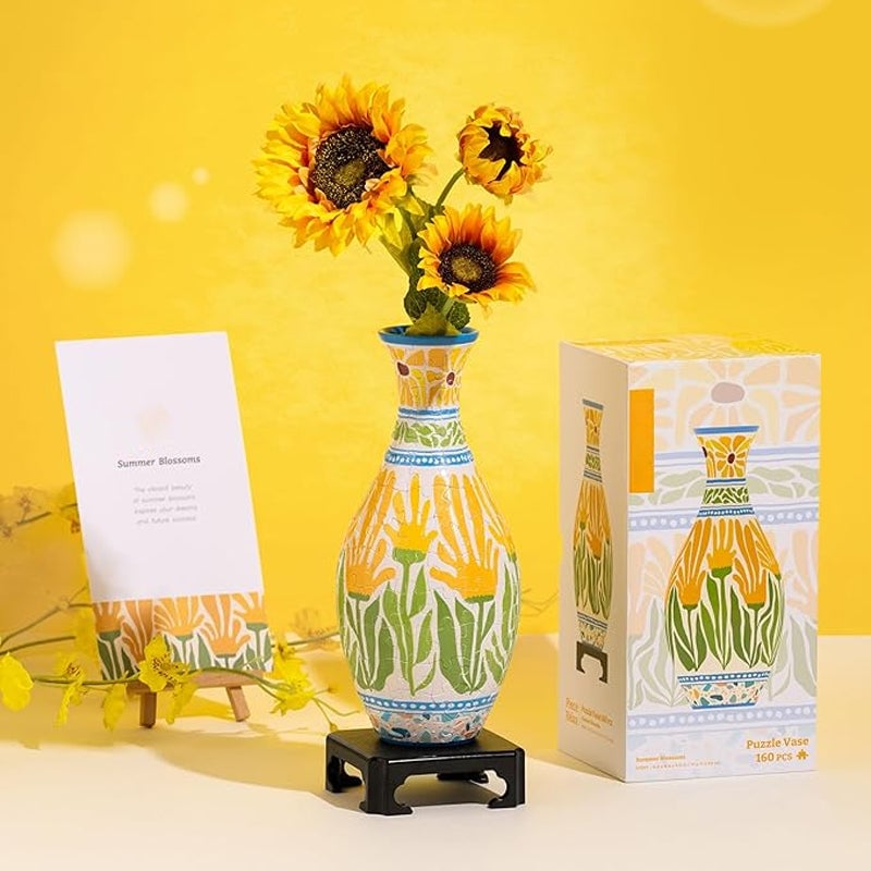 🎉New Year's 50% off 🎉 3D Art Puzzle Vase