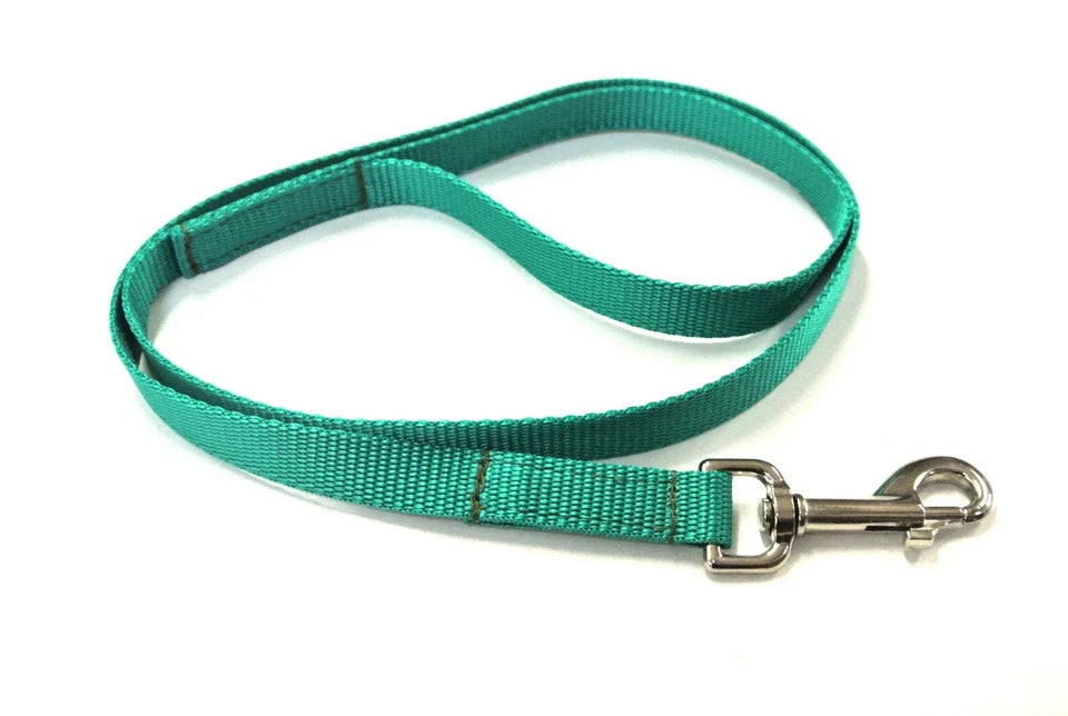 Dog Running Leash - 45" Puppy Small Dog Walking Lead 13mm Wide Strong Durable Webbing