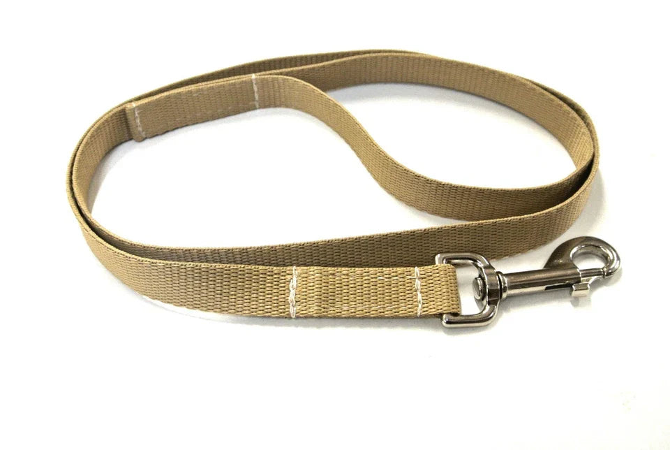 Dog Running Leash - 45" Puppy Small Dog Walking Lead 13mm Wide Strong Durable Webbing