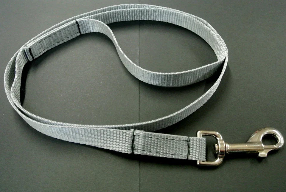 Dog Running Leash - 45" Puppy Small Dog Walking Lead 13mm Wide Strong Durable Webbing