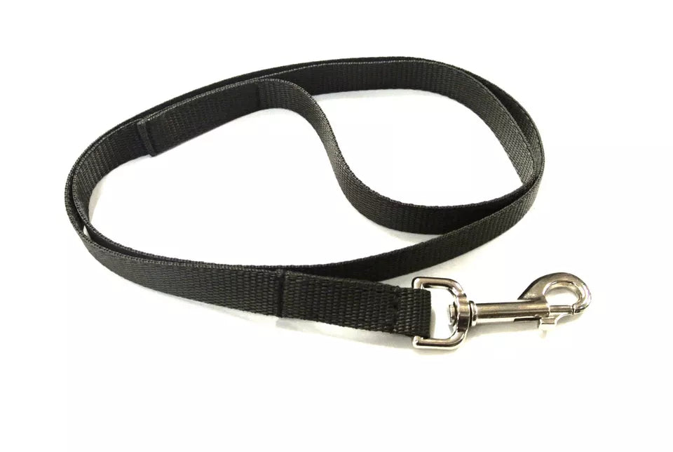 Dog Running Leash - 45" Puppy Small Dog Walking Lead 13mm Wide Strong Durable Webbing