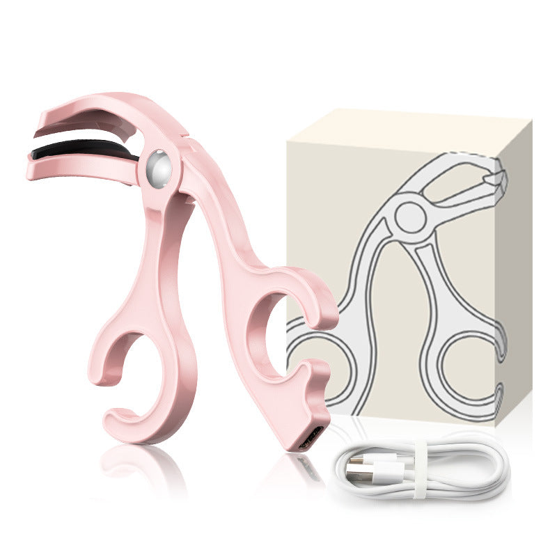 👁️ Heated Wide-Angle Frameless Electric Eyelash Curler