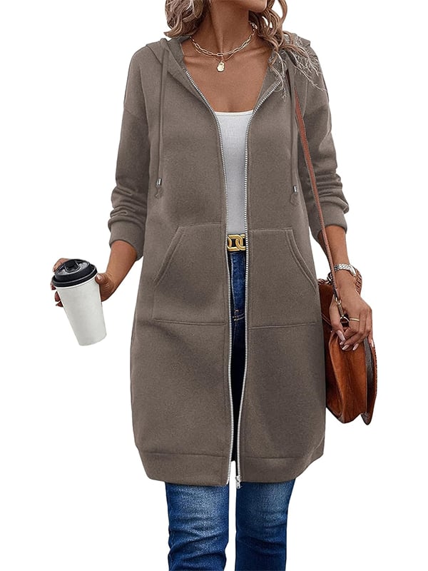🔥Special offer this week 💥Women Casual Zip up Fleece Hoodies