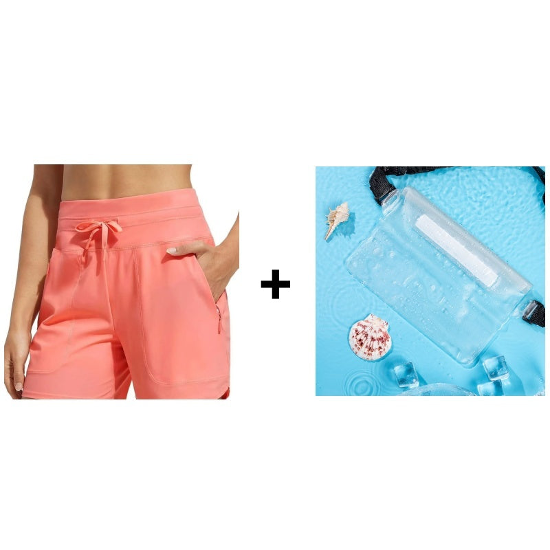 Women’s Athletic Shorts with Pockets