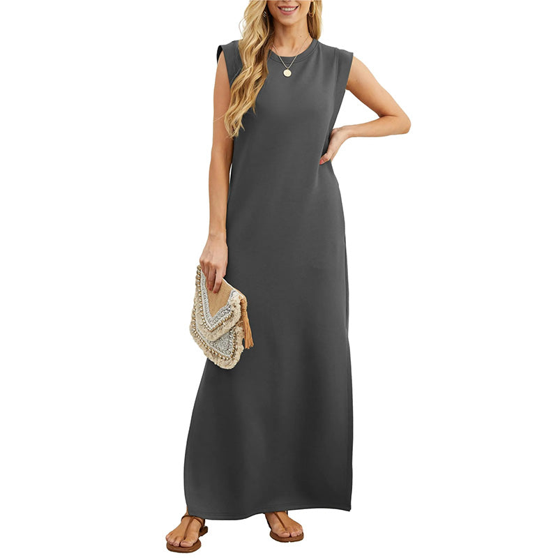 🎉Spring Hot Sale 50% OFF🌿Women Loose Split Wrinkle-Free Long Dress