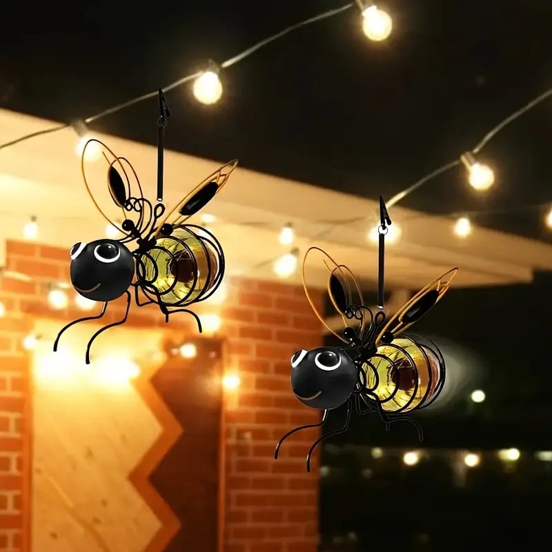 🐝Outdoor Hanging Solar Bee Light ❤️