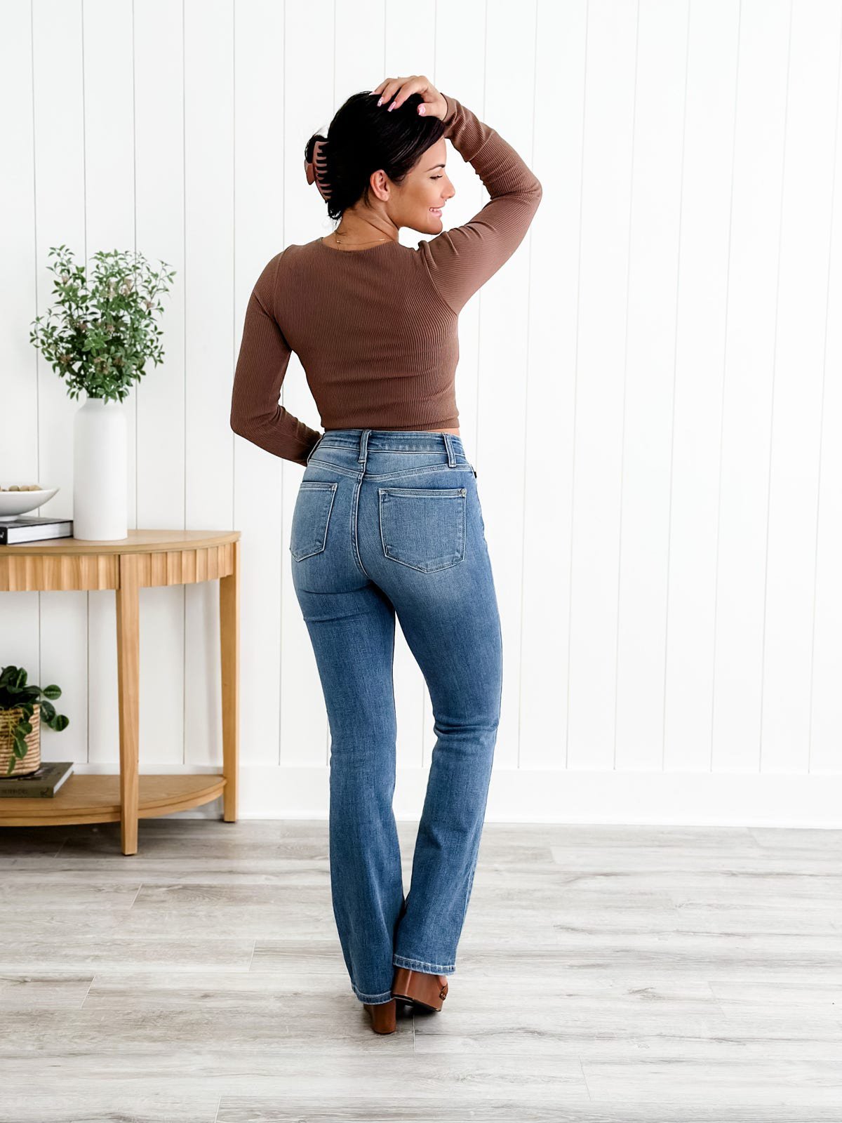 🍂 Seasonal Sale 50% off 🍂 Holy Grail Tummy Control Bootcut Jeans👖