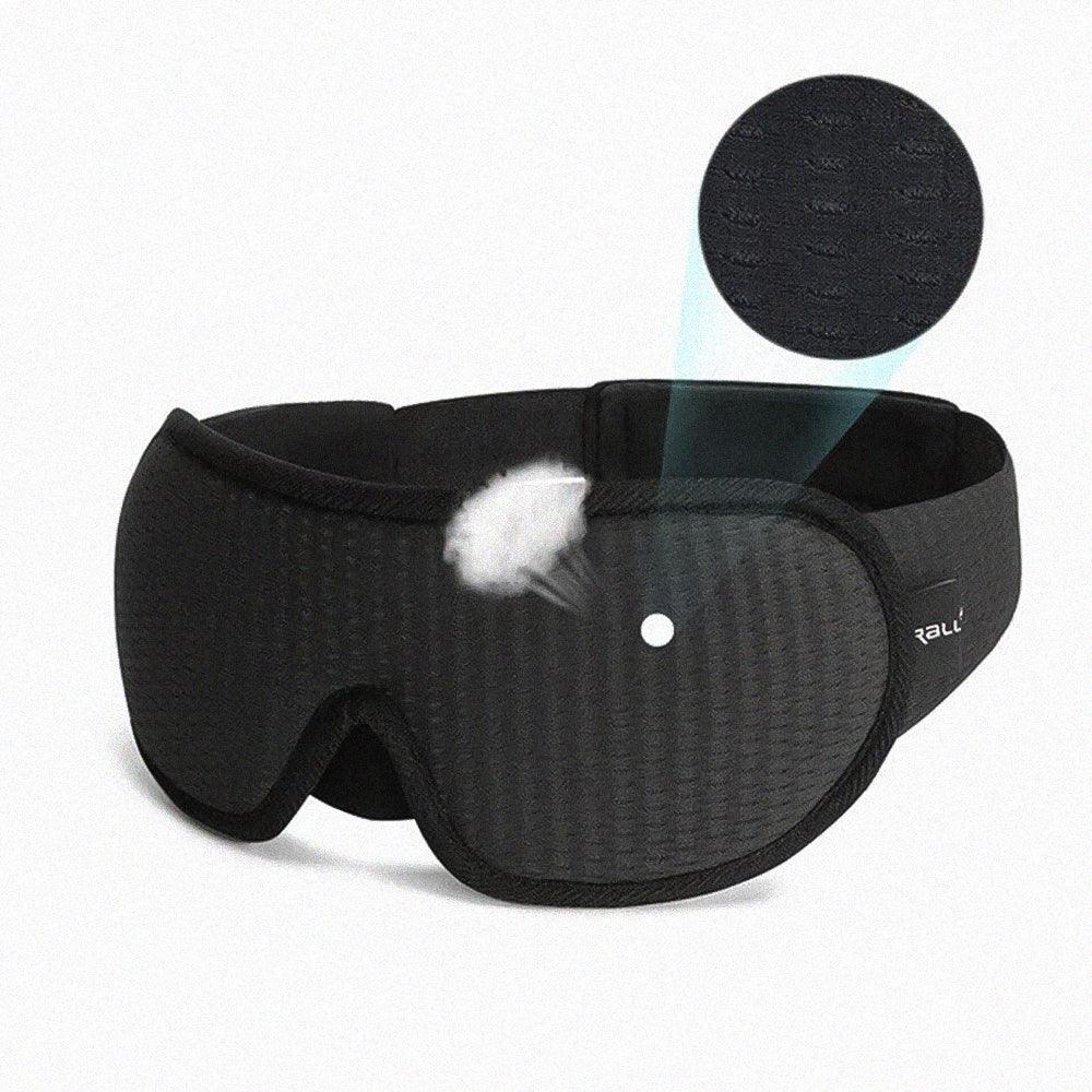 Best Sleep Mask - 3D Sleeping Eye Mask Blocking Light Breathable Soft Padded Mask Cover Eyepatch