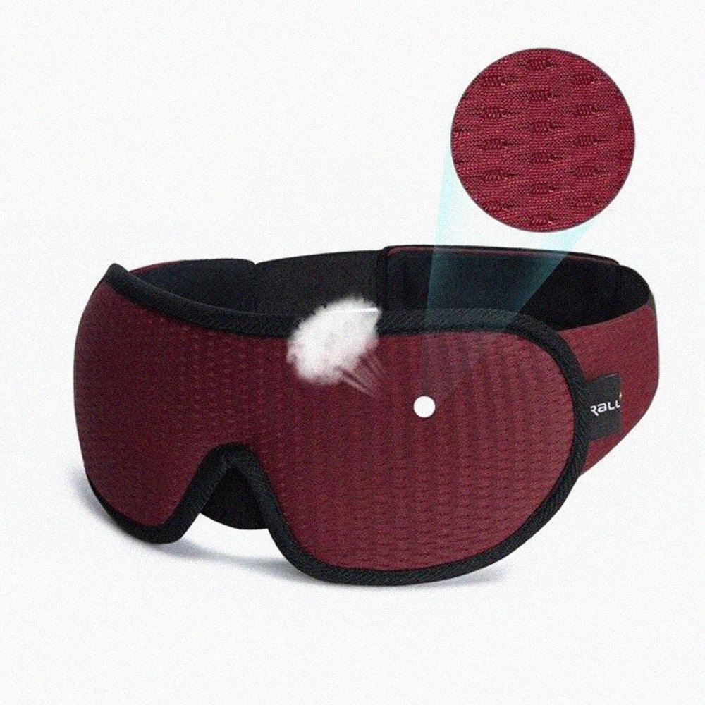 Best Sleep Mask - 3D Sleeping Eye Mask Blocking Light Breathable Soft Padded Mask Cover Eyepatch