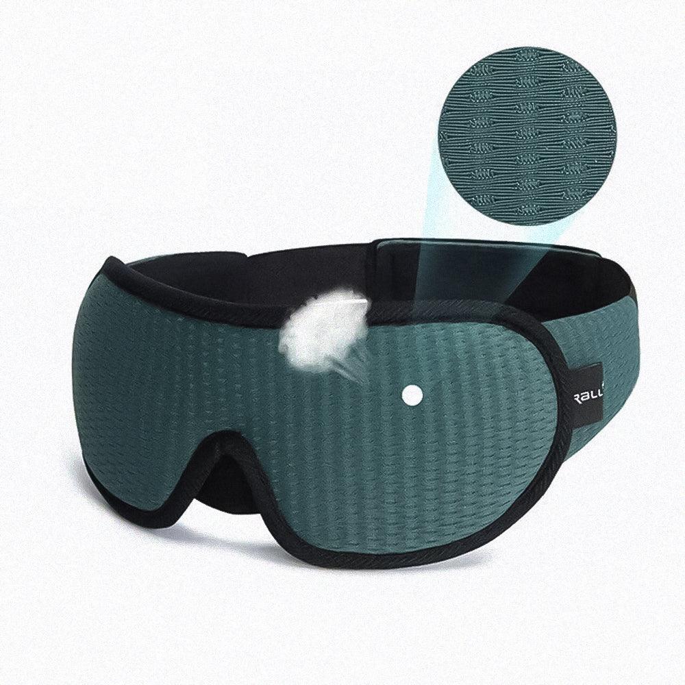 Best Sleep Mask - 3D Sleeping Eye Mask Blocking Light Breathable Soft Padded Mask Cover Eyepatch