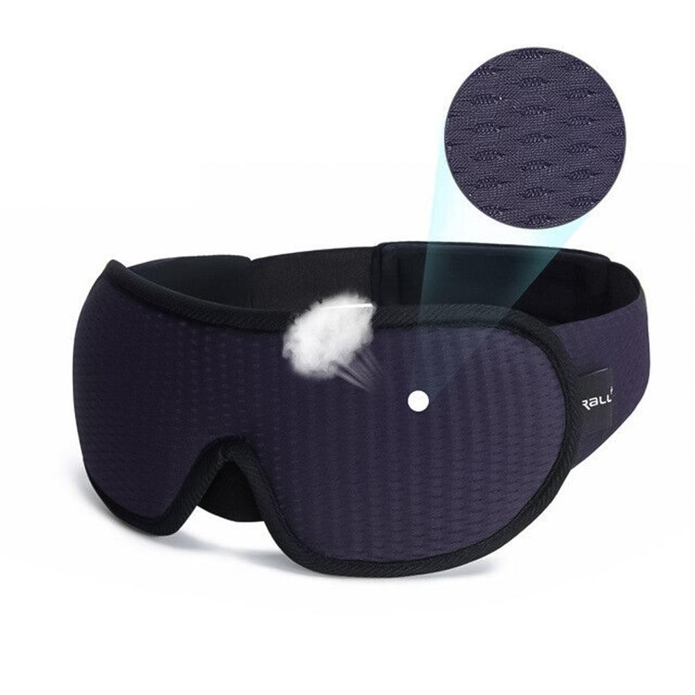Best Sleep Mask - 3D Sleeping Eye Mask Blocking Light Breathable Soft Padded Mask Cover Eyepatch