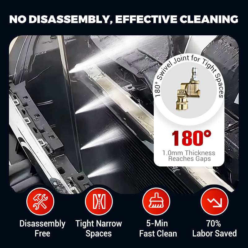 ⏱️Efficient Tank No-Removal Cleaning Tool🚿