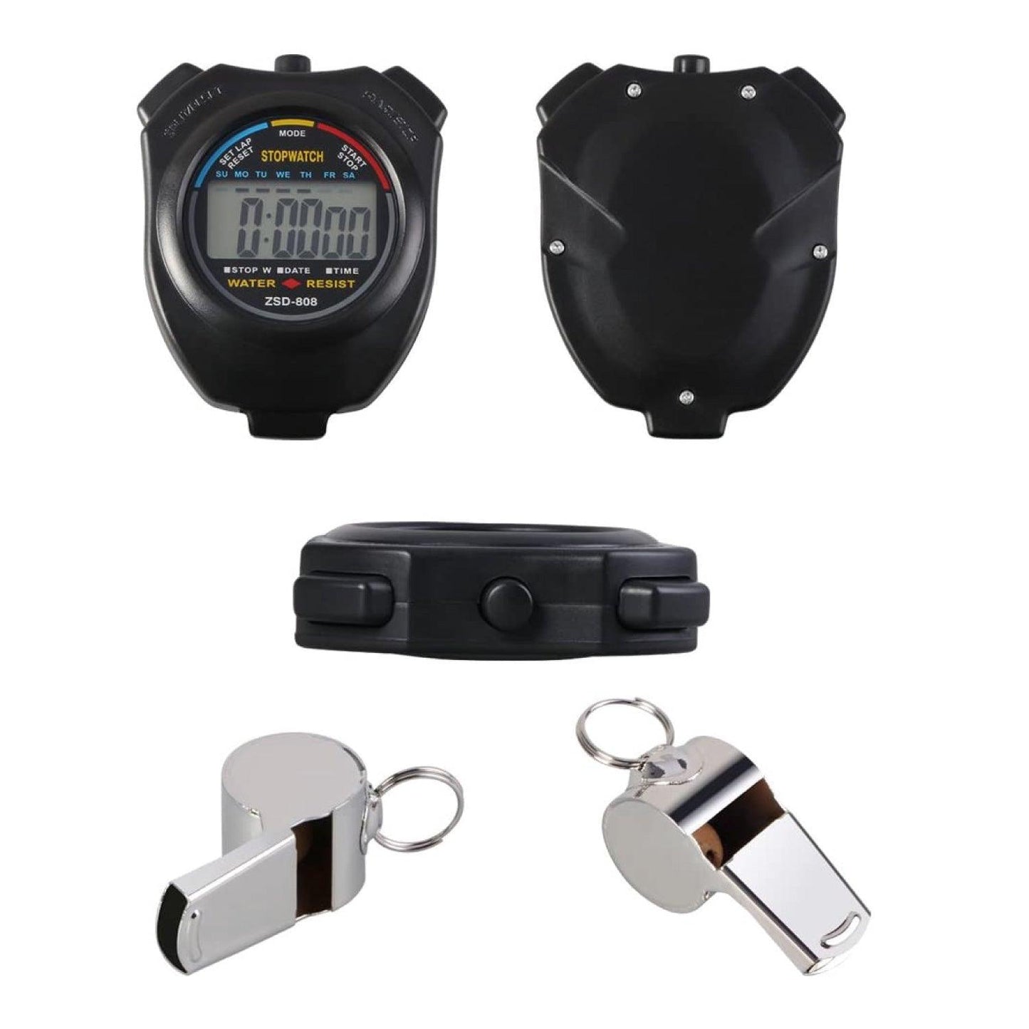 Sports and Referee Digital Stop Watch Timer - Digital Sport Stopwatch Timer, for Football, Basketball, Running, Swimming, Fitness