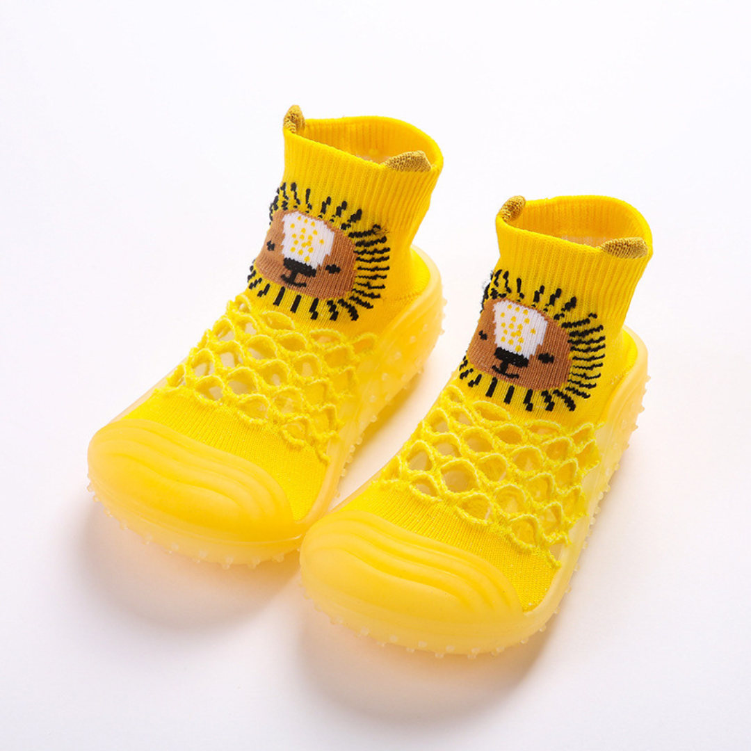 Animal Design Barefoot Socks for Babies