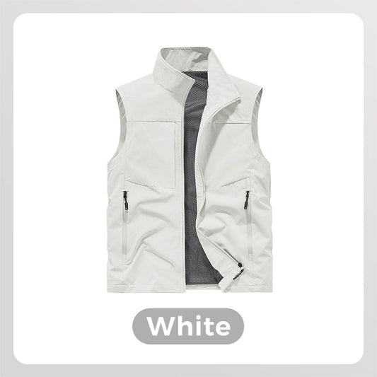 ⏳ Limited Time 50% OFF! 💥Men's Waterproof Outdoor Utility Vest