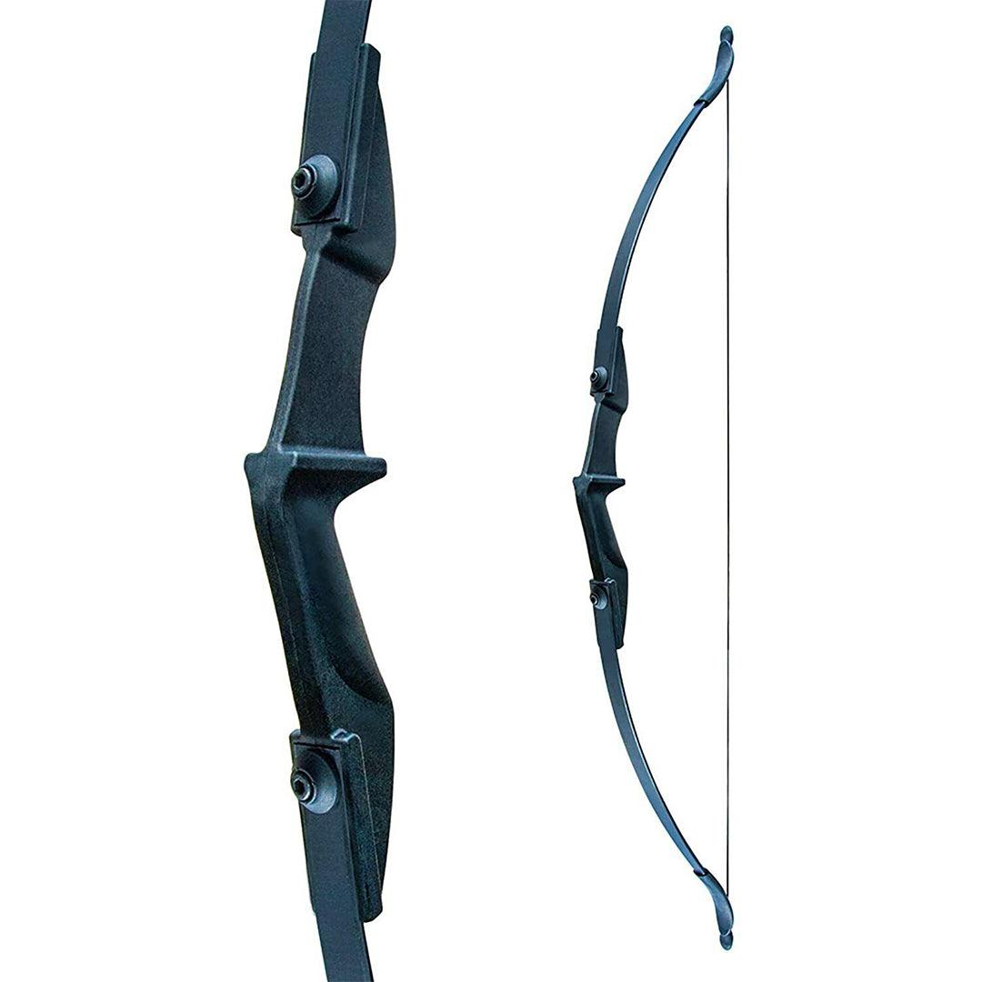 Hunting Bow and Arrow Set - 40lb Long Bow Archery Takedown Recurve Bow and Arrow Set Hunting Training Target