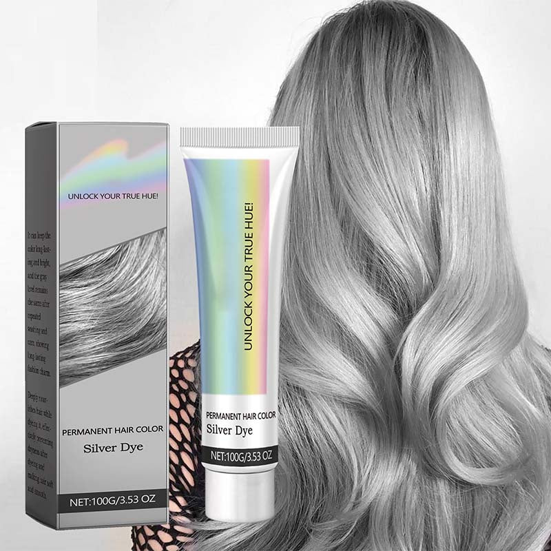 💥2025 new upgrade🎁2-in-1 Natural Essence Extract Silver Hair Dye