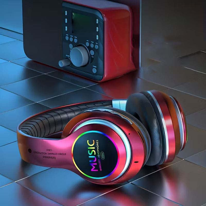 Airwatch Upgraded Wireless Bluetooth Headphones – Deep Bass, HiFi Sound & Built-in Mic