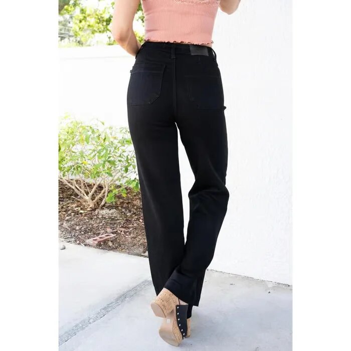 🔥Last Day Sale 50%🔥Speechless High Rise Straight Jeans（Perfect for ALL seasons!）