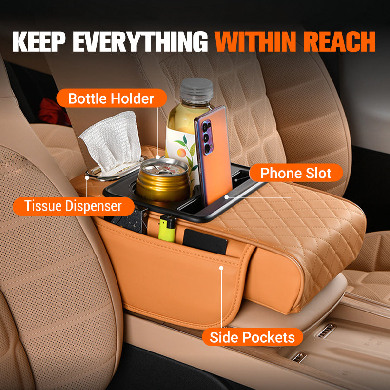 🔥BIG SALE 50% OFF🔥Integrated Pressurized Multifunctional Car Armrest Heightening Pad
