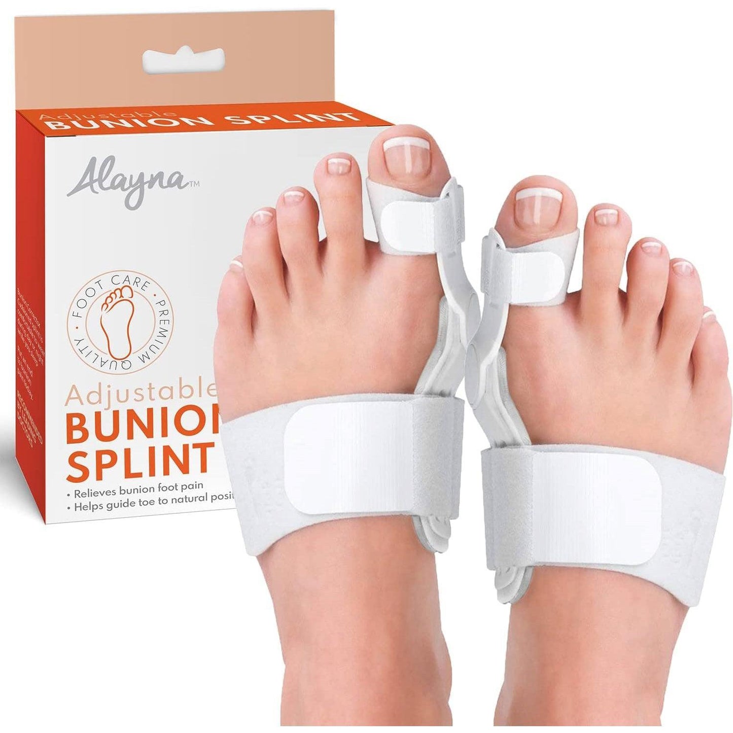 Bunion Corrector Toe Straightener Set - Toe Bunion Corrector Straightener Support Strap Orthopedic Uk Seller