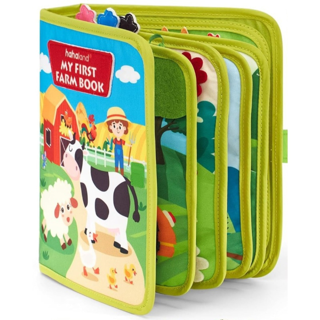 Sensory Montessori activity book for little explorers
