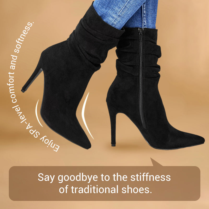 High Heel Pointed Toe Boots