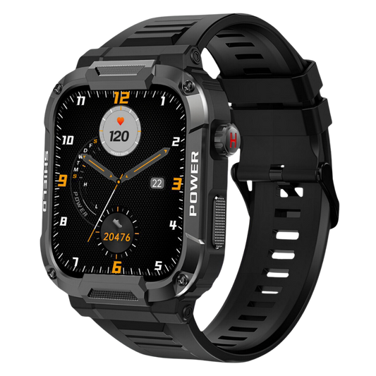 Airwatch Pro Ultra Smartwatch – Rugged Waterproof Fitness Watch with Heart Rate & Step Tracker
