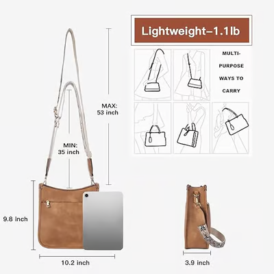 👜Colorful Straps Crossbody Leather Bags