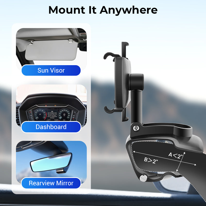 🔥New Hot Sale - 50% OFF🔥360 Degree Rotation Dashboard Car Phone Holder🚗