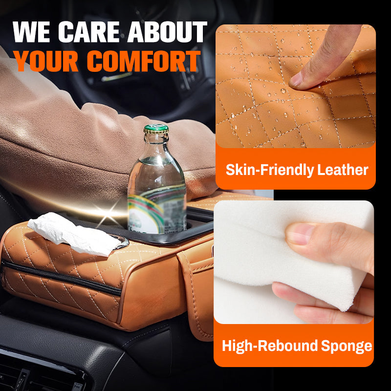 🔥BIG SALE 50% OFF🔥Integrated Pressurized Multifunctional Car Armrest Heightening Pad