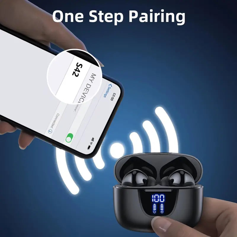 Wireless Earbuds – Deep Bass & HD Sound