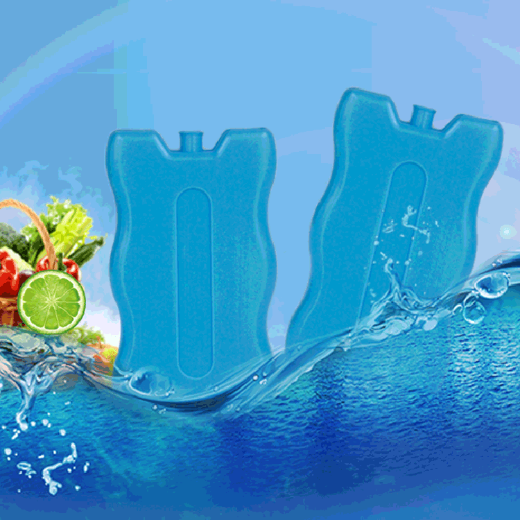 Ice Blocks for Coolers - 6 x Freezer Blocks For Cool Cooler Bag Ice Packs For Lunch Box Picnic Reusable