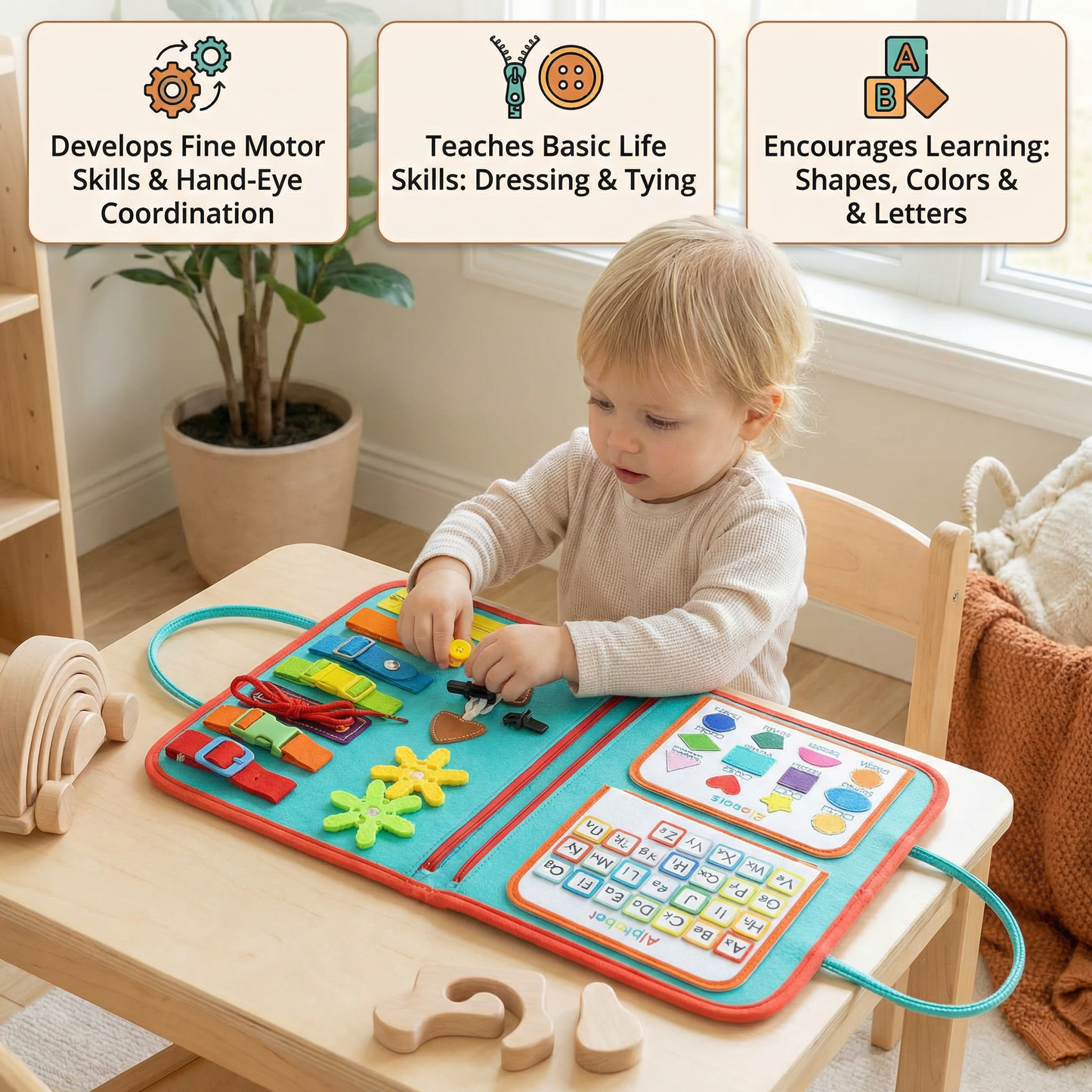 MagicBook - Montessori Sensory Toy