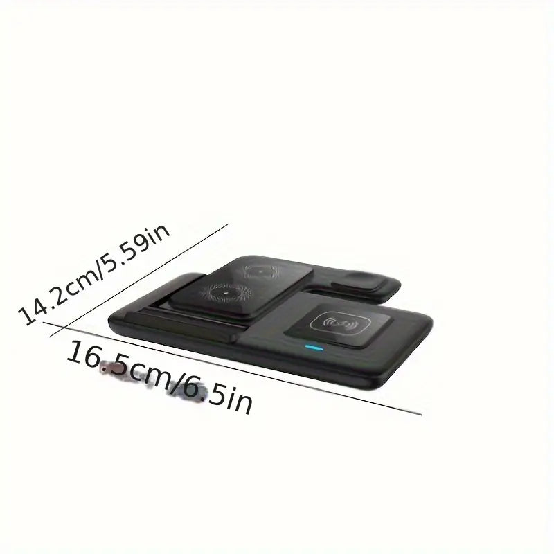 3-in-1 Folding Wireless Charging Station